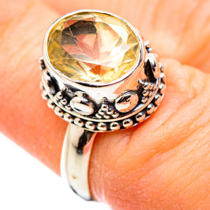 Citrine Rings handcrafted by Ana Silver Co - RING129929