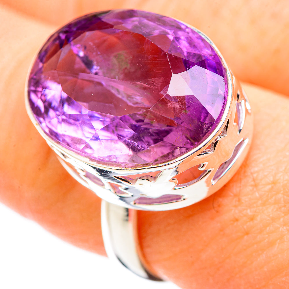 Amethyst Rings handcrafted by Ana Silver Co - RING129935