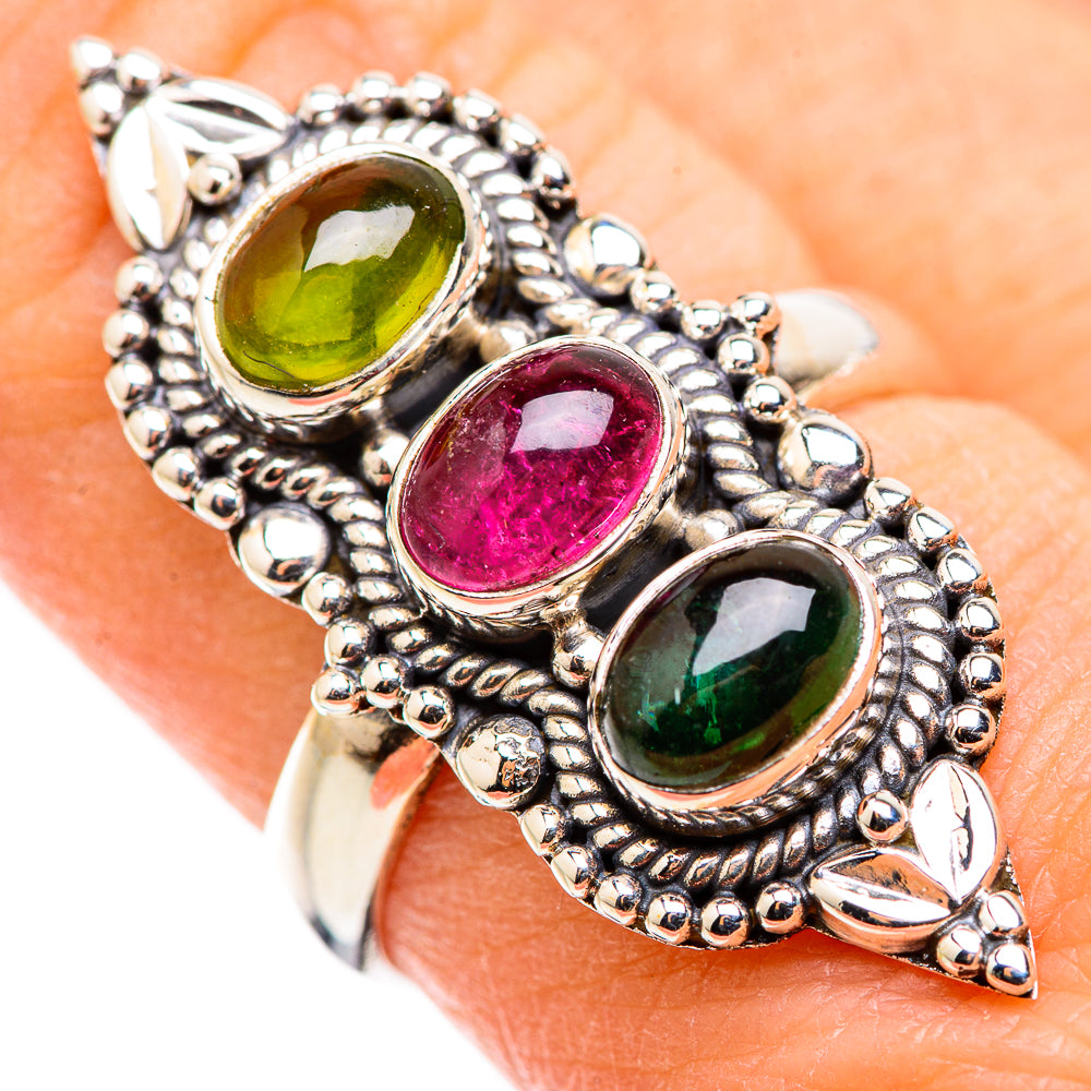 Tourmaline Rings handcrafted by Ana Silver Co - RING129936