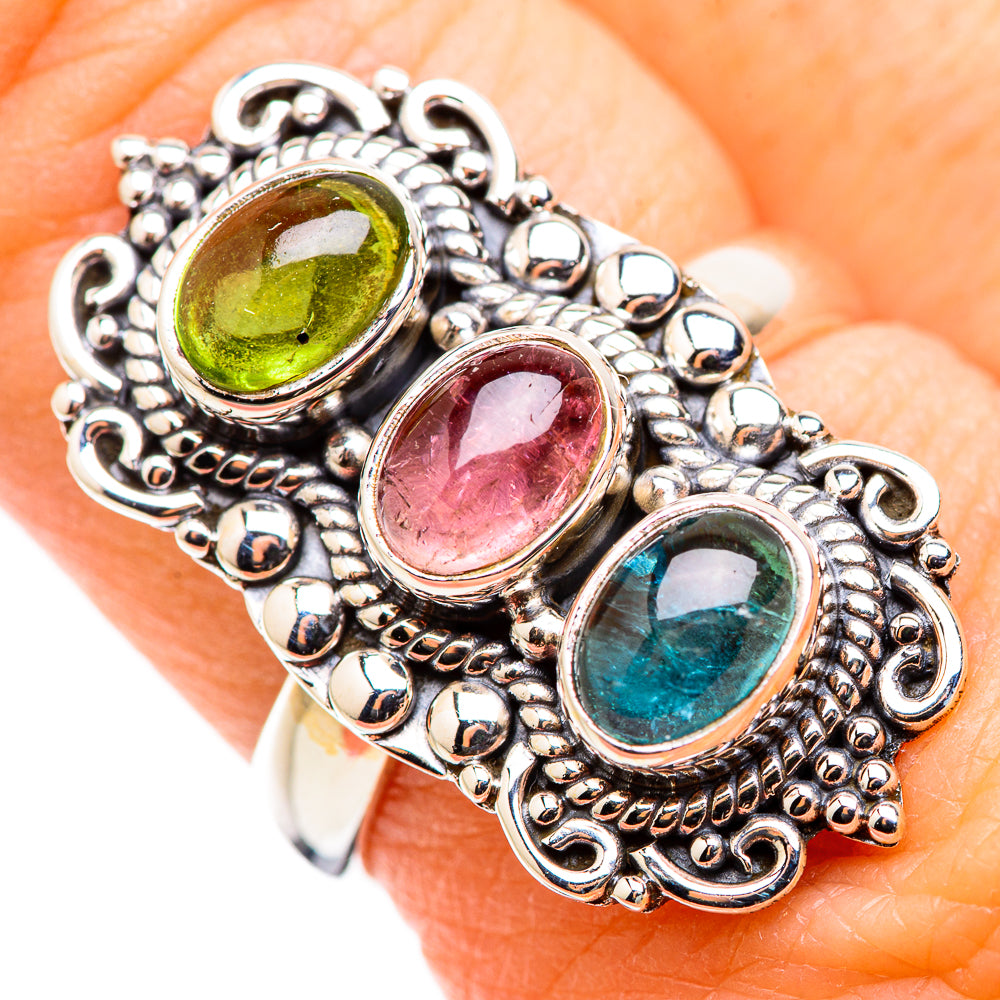 Tourmaline Rings handcrafted by Ana Silver Co - RING129940