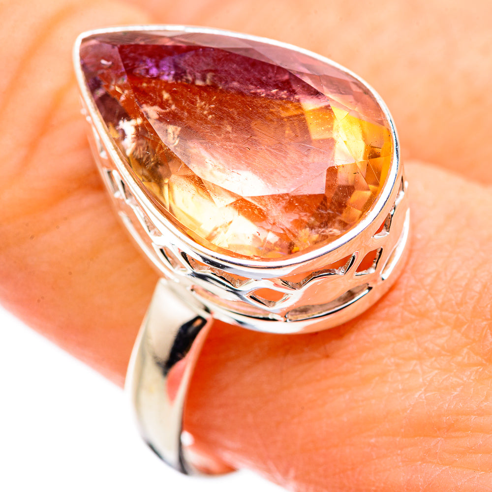Ametrine Rings handcrafted by Ana Silver Co - RING129963