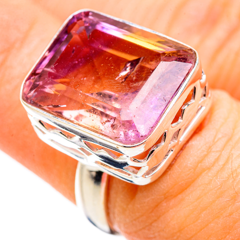 Ametrine Rings handcrafted by Ana Silver Co - RING129968
