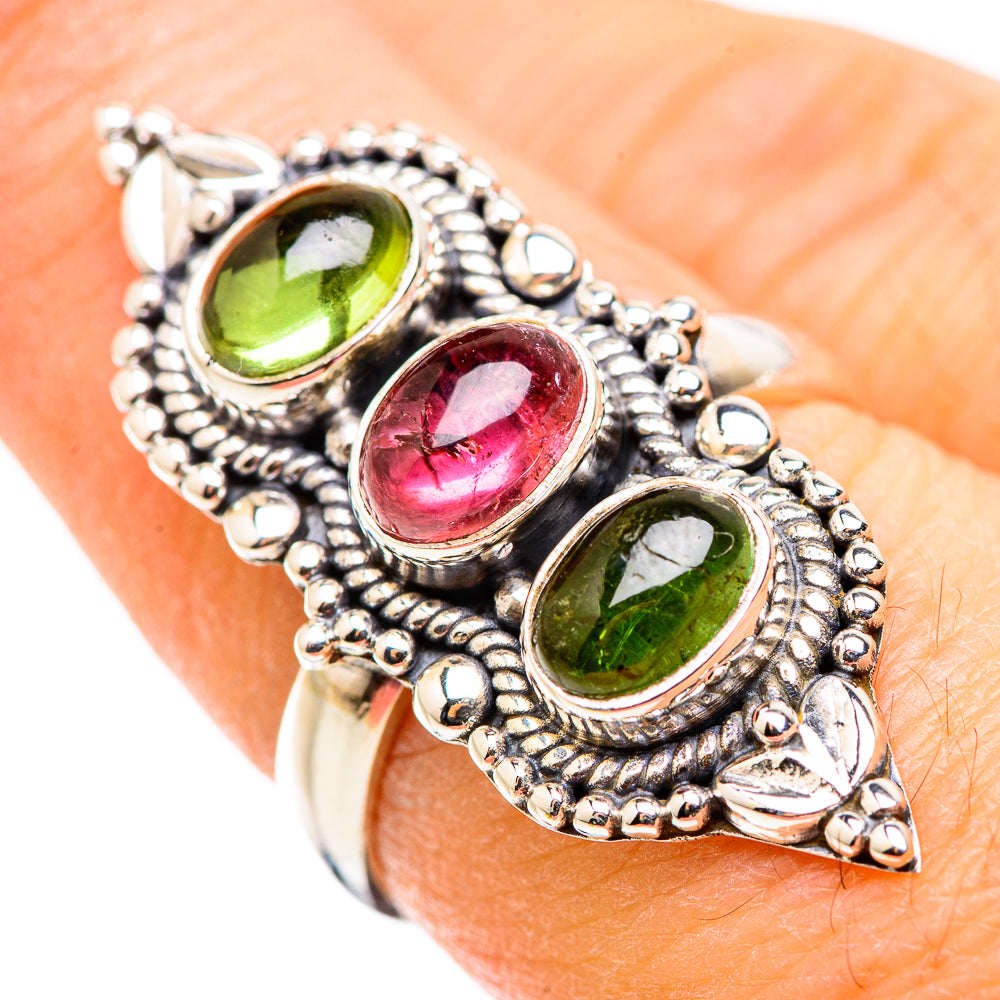 Tourmaline Rings handcrafted by Ana Silver Co - RING129988