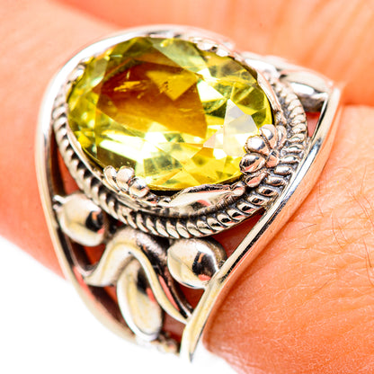 Citrine Rings handcrafted by Ana Silver Co - RING129996