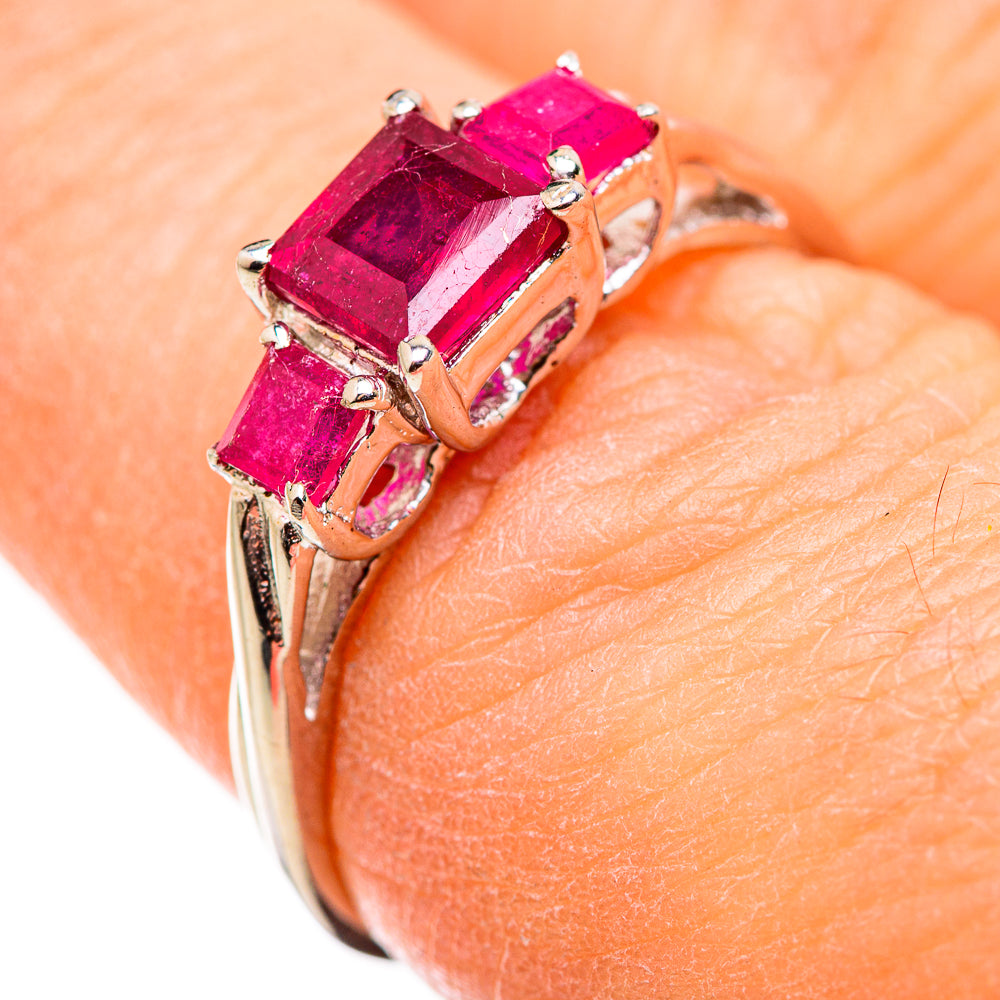 Ruby Rings handcrafted by Ana Silver Co - RING130008