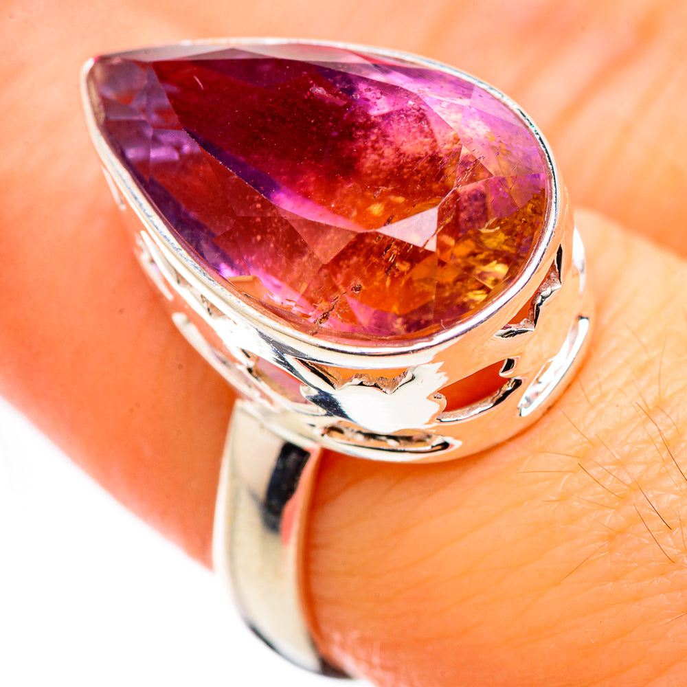 Ametrine Rings handcrafted by Ana Silver Co - RING130012