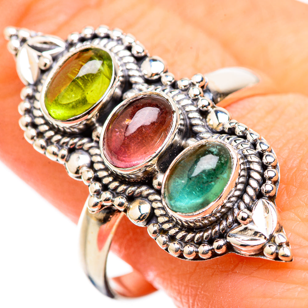 Tourmaline Rings handcrafted by Ana Silver Co - RING130033