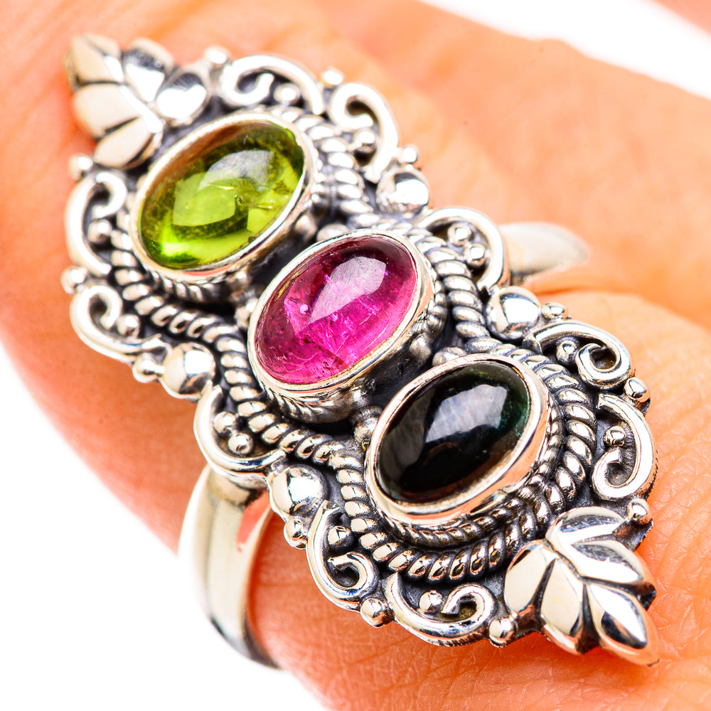 Tourmaline Rings handcrafted by Ana Silver Co - RING130034
