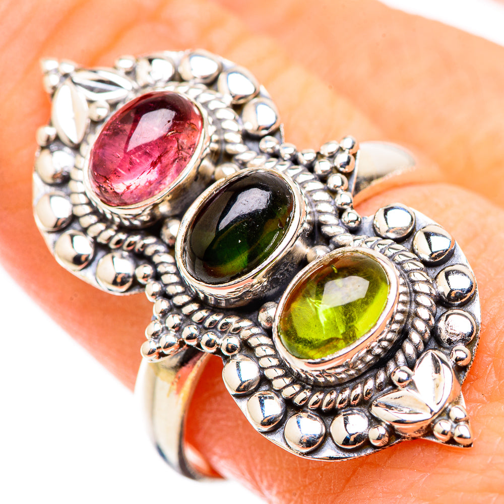 Tourmaline Rings handcrafted by Ana Silver Co - RING130036