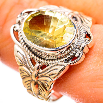 Citrine Rings handcrafted by Ana Silver Co - RING130040