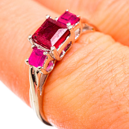 Ruby Rings handcrafted by Ana Silver Co - RING130053