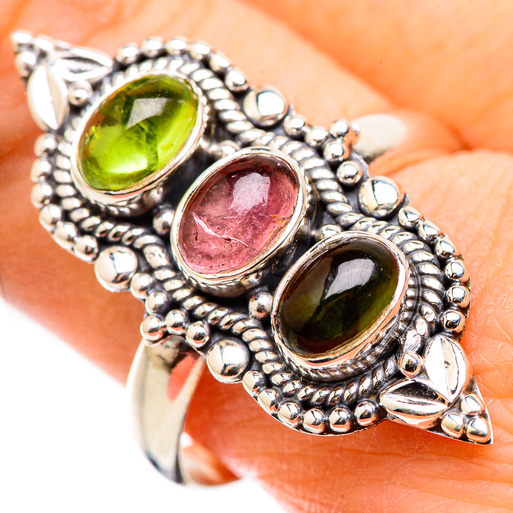 Tourmaline Rings handcrafted by Ana Silver Co - RING130057
