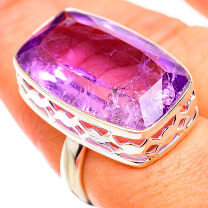 Amethyst Rings handcrafted by Ana Silver Co - RING130084