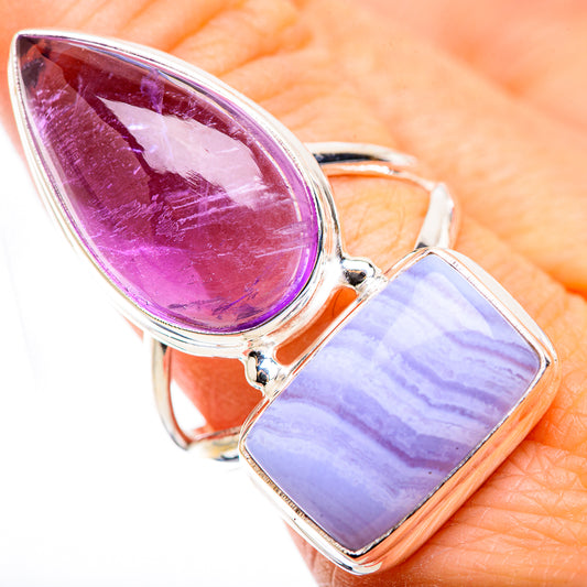 Amethyst Rings handcrafted by Ana Silver Co - RING130110