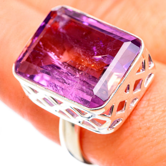 Ametrine Rings handcrafted by Ana Silver Co - RING130111