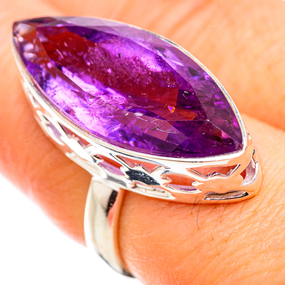 Amethyst Rings handcrafted by Ana Silver Co - RING130112