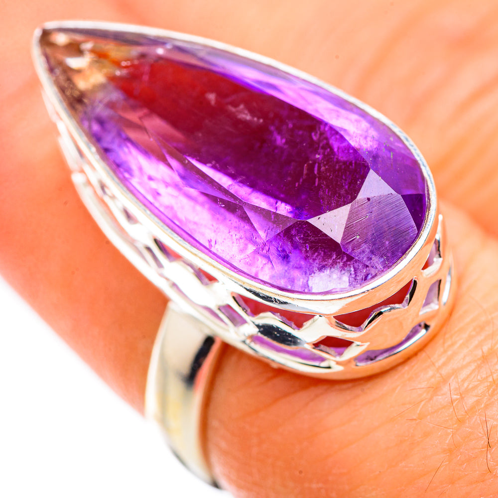 Ametrine Rings handcrafted by Ana Silver Co - RING130113
