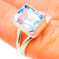 Blue Topaz Rings handcrafted by Ana Silver Co - RING130129