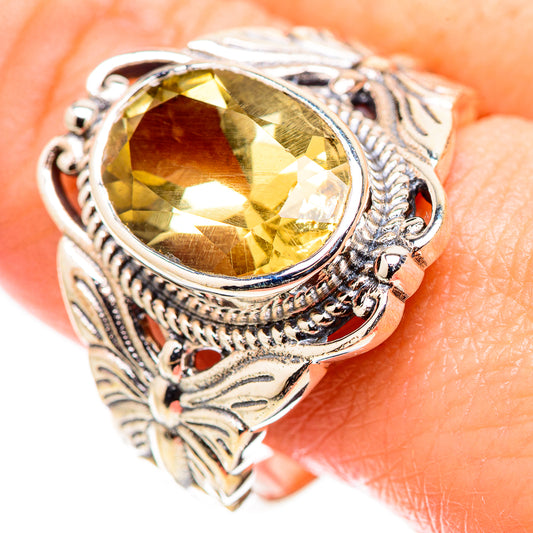 Citrine Rings handcrafted by Ana Silver Co - RING130151