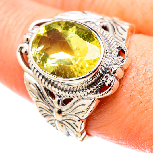 Citrine Rings handcrafted by Ana Silver Co - RING130180