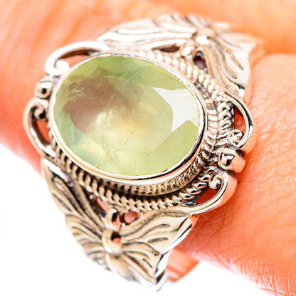 Prehnite Rings handcrafted by Ana Silver Co - RING130187