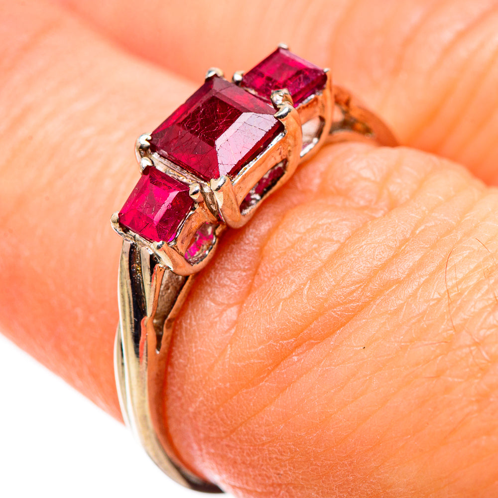 Ruby Rings handcrafted by Ana Silver Co - RING130193