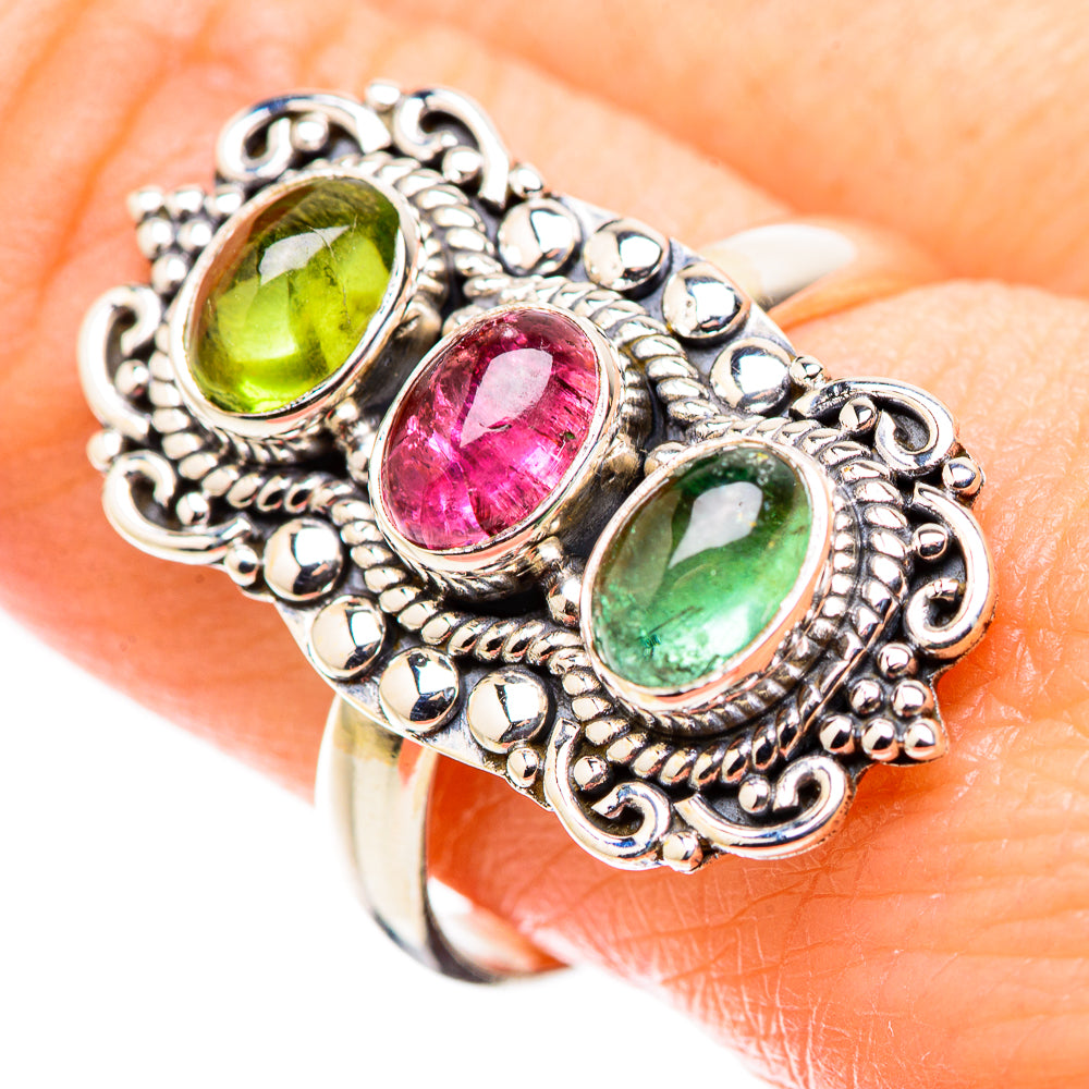 Tourmaline Rings handcrafted by Ana Silver Co - RING130201