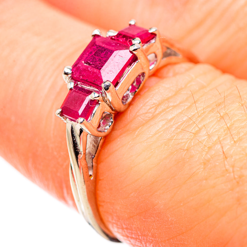 Ruby Rings handcrafted by Ana Silver Co - RING130219