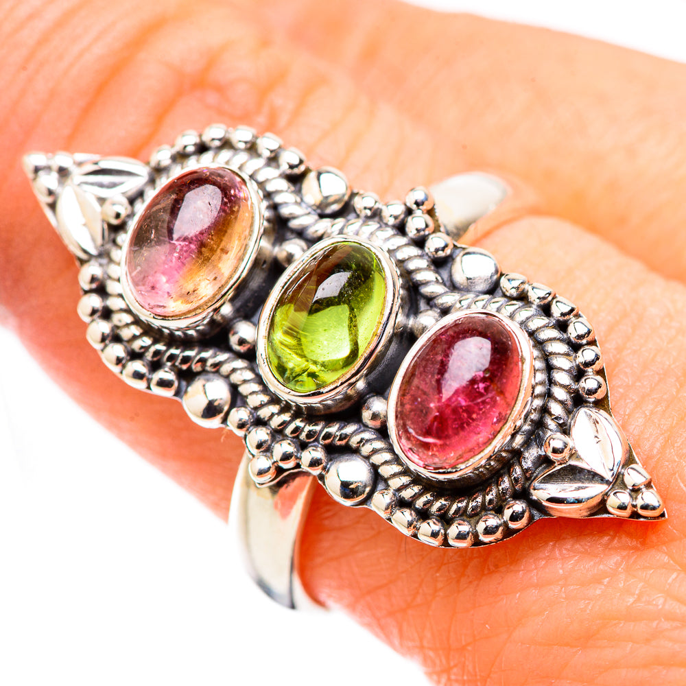 Tourmaline Rings handcrafted by Ana Silver Co - RING130223