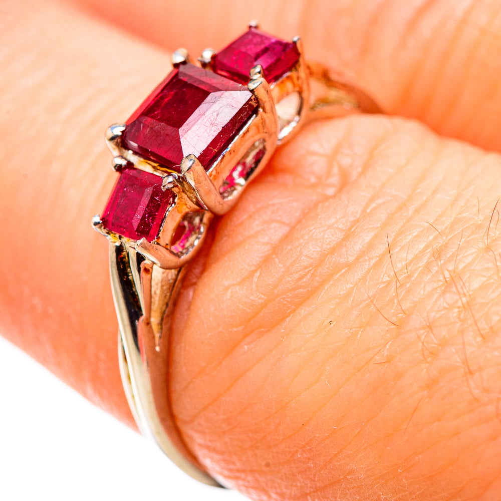 Ruby Rings handcrafted by Ana Silver Co - RING130241