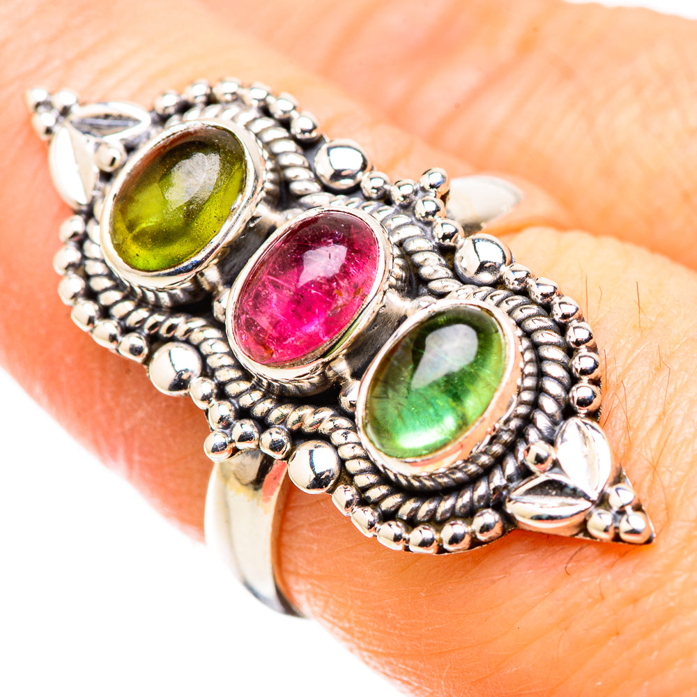 Tourmaline Rings handcrafted by Ana Silver Co - RING130245