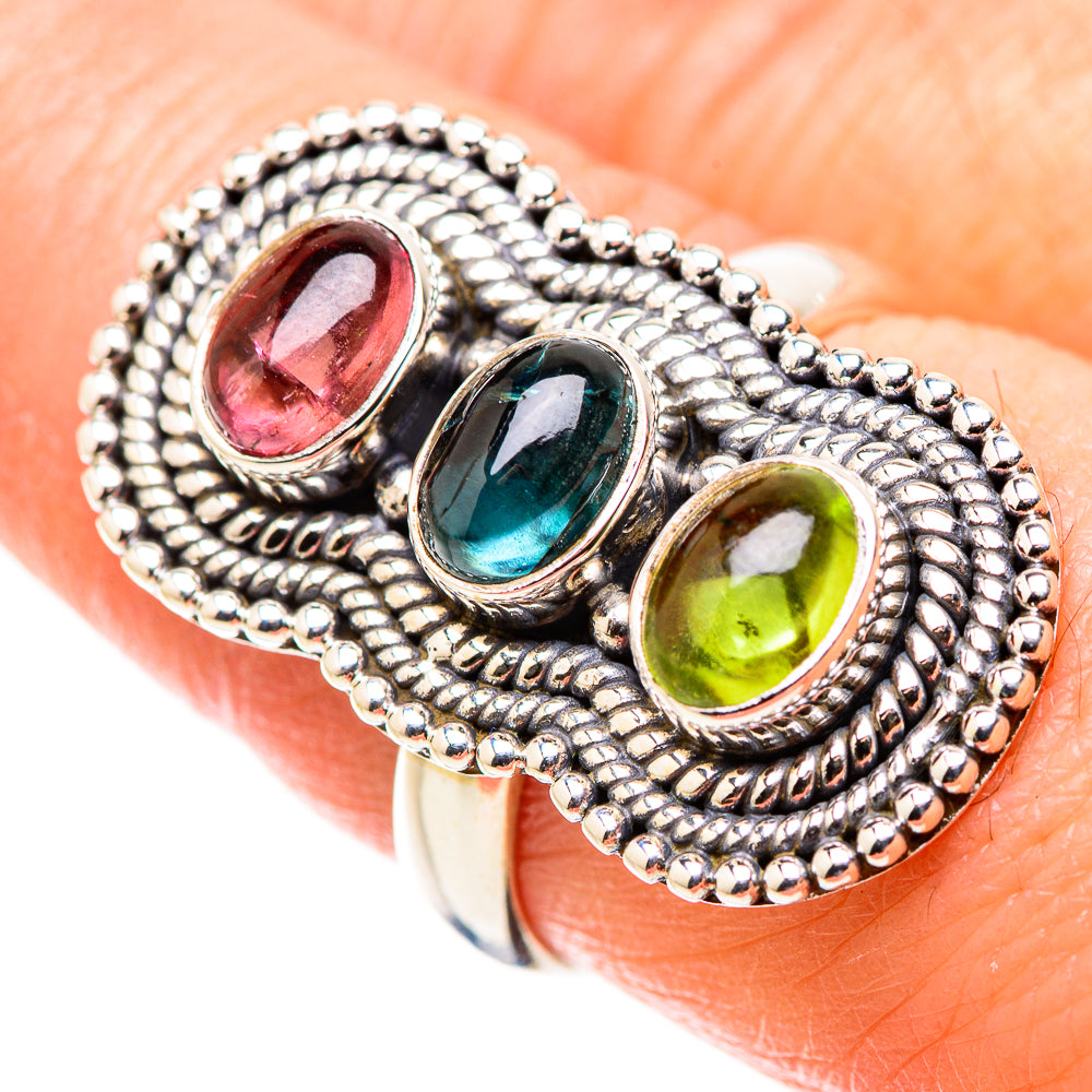 Tourmaline Rings handcrafted by Ana Silver Co - RING130249
