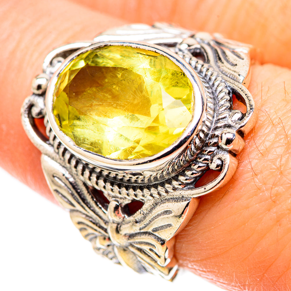 Citrine Rings handcrafted by Ana Silver Co - RING130271