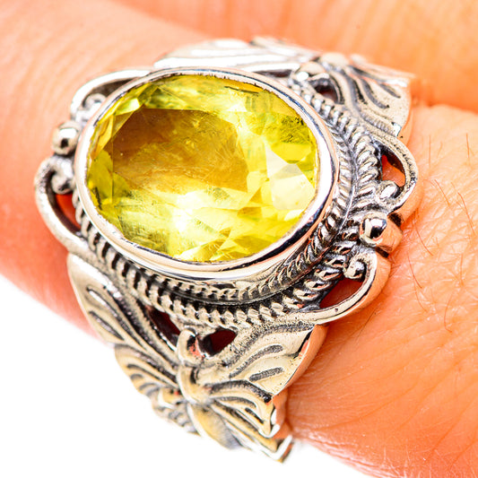 Citrine Rings handcrafted by Ana Silver Co - RING130271