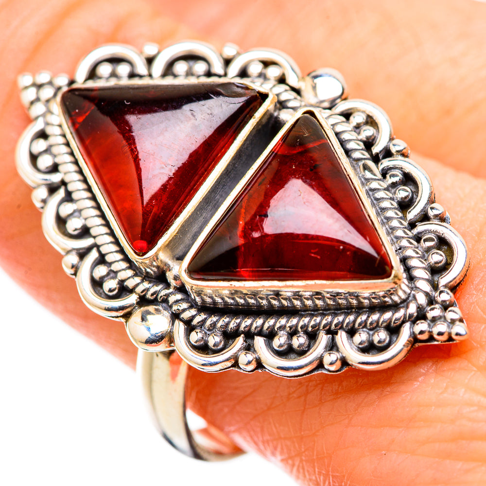 Baltic Amber Rings handcrafted by Ana Silver Co - RING130284