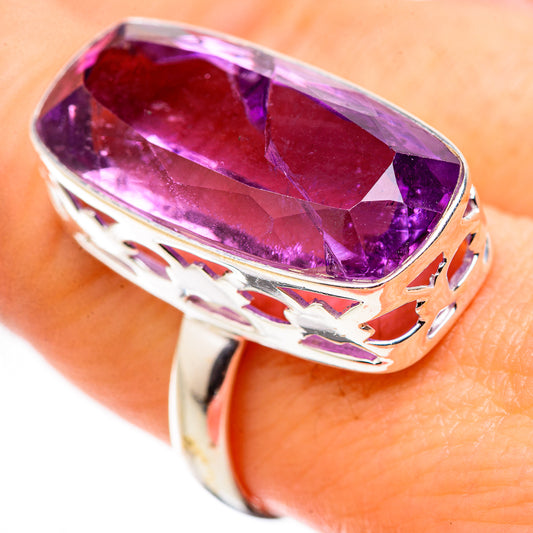Amethyst Rings handcrafted by Ana Silver Co - RING130288