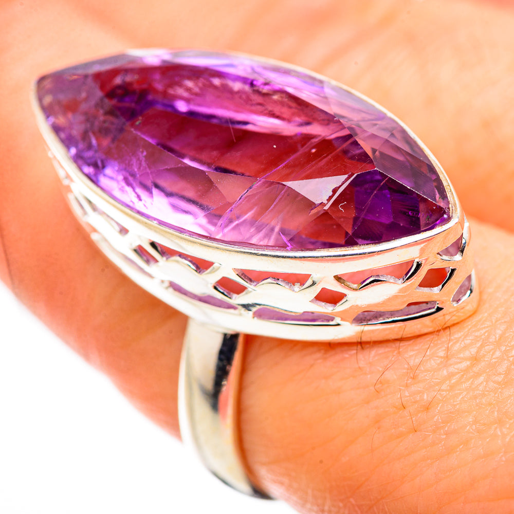 Amethyst Rings handcrafted by Ana Silver Co - RING130289