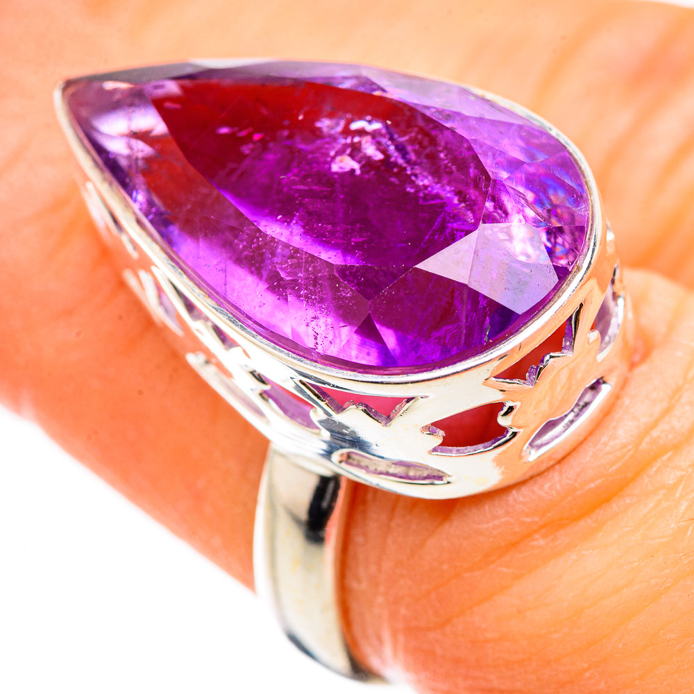 Amethyst Rings handcrafted by Ana Silver Co - RING130343