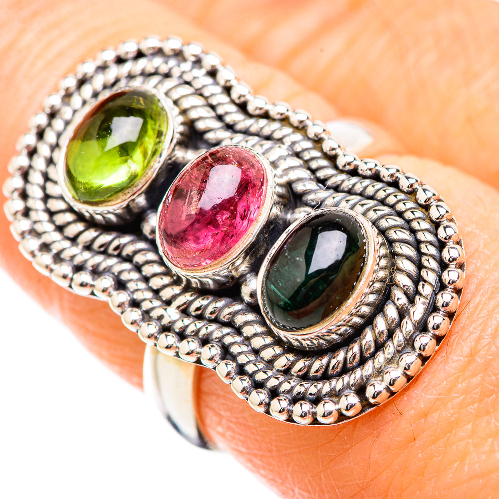 Tourmaline Rings handcrafted by Ana Silver Co - RING130347