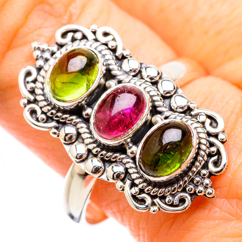 Tourmaline Rings handcrafted by Ana Silver Co - RING130349