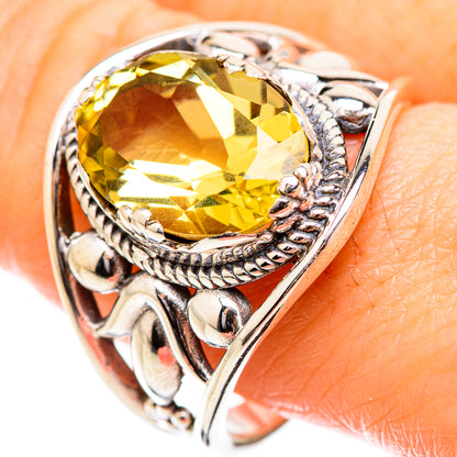Citrine Rings handcrafted by Ana Silver Co - RING130382