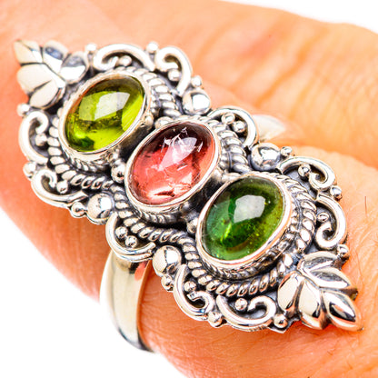 Tourmaline Rings handcrafted by Ana Silver Co - RING130406