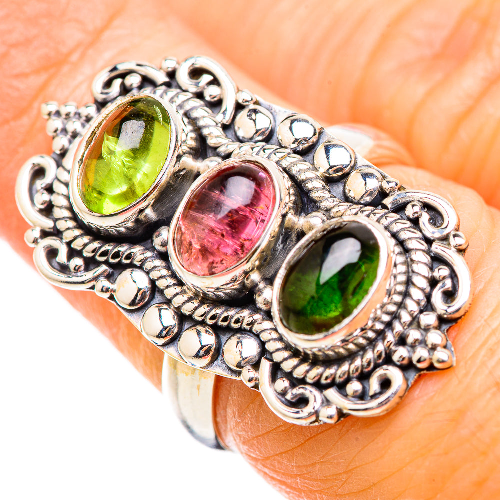 Tourmaline Rings handcrafted by Ana Silver Co - RING130408