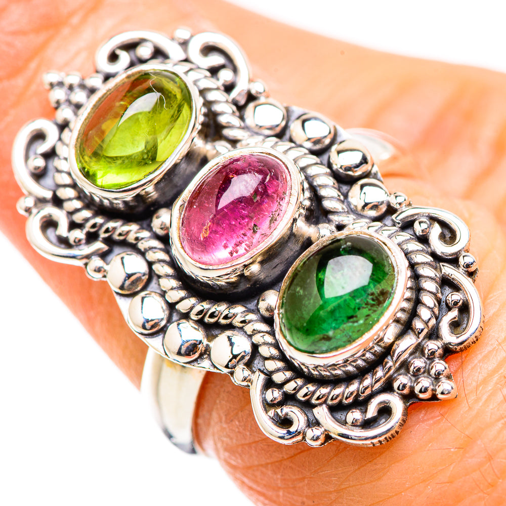 Tourmaline Rings handcrafted by Ana Silver Co - RING130436