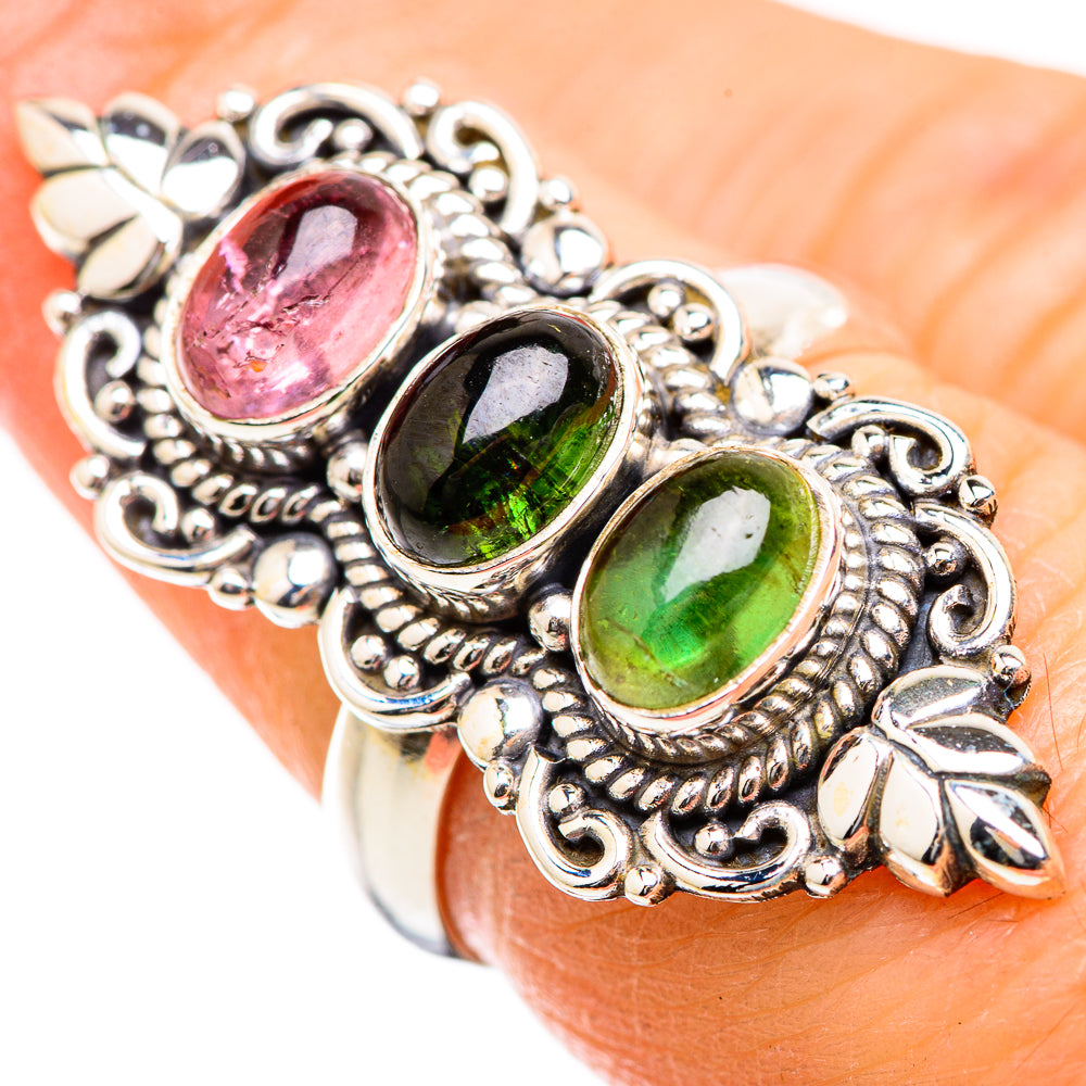 Tourmaline Rings handcrafted by Ana Silver Co - RING130438