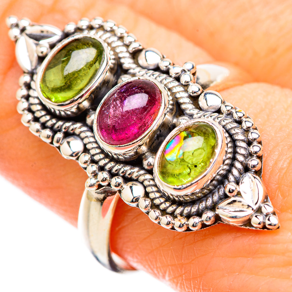 Tourmaline Rings handcrafted by Ana Silver Co - RING130467