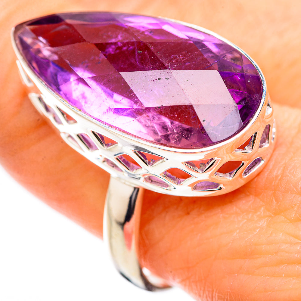 Amethyst Rings handcrafted by Ana Silver Co - RING130517