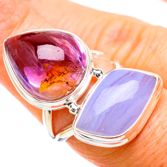 Ametrine Rings handcrafted by Ana Silver Co - RING130519
