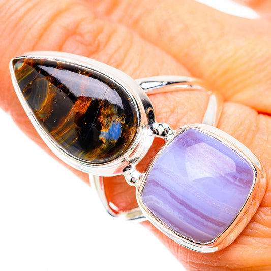Pietersite Rings handcrafted by Ana Silver Co - RING130534