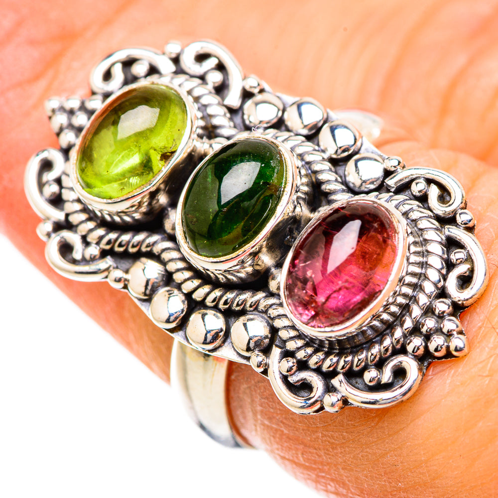 Tourmaline Rings handcrafted by Ana Silver Co - RING130536